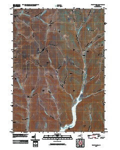 Trout Creek New York Historical topographic map, 1:24000 scale, 7.5 X 7.5 Minute, Year 2010