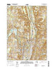 Troy North New York Current topographic map, 1:24000 scale, 7.5 X 7.5 Minute, Year 2016