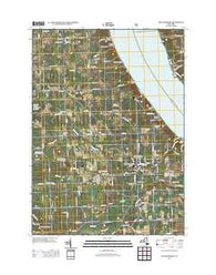Trumansburg New York Historical topographic map, 1:24000 scale, 7.5 X 7.5 Minute, Year 2013
