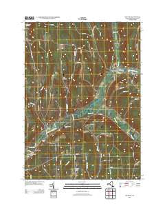 Truxton New York Historical topographic map, 1:24000 scale, 7.5 X 7.5 Minute, Year 2013