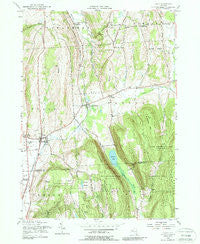 Tully New York Historical topographic map, 1:24000 scale, 7.5 X 7.5 Minute, Year 1955