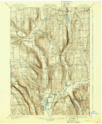 Tully New York Historical topographic map, 1:62500 scale, 15 X 15 Minute, Year 1900
