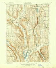 Tully New York Historical topographic map, 1:62500 scale, 15 X 15 Minute, Year 1900