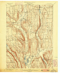 Tully New York Historical topographic map, 1:62500 scale, 15 X 15 Minute, Year 1900