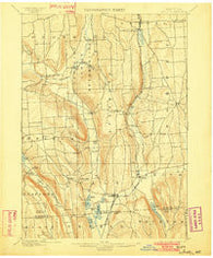 Tully New York Historical topographic map, 1:62500 scale, 15 X 15 Minute, Year 1900