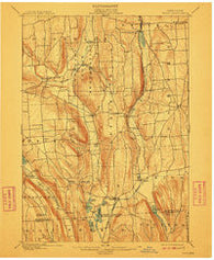 Tully New York Historical topographic map, 1:62500 scale, 15 X 15 Minute, Year 1900
