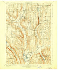 Tully New York Historical topographic map, 1:62500 scale, 15 X 15 Minute, Year 1900