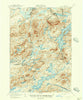 Tupper Lake New York Historical topographic map, 1:62500 scale, 15 X 15 Minute, Year 1907