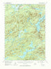 Tupper Lake New York Historical topographic map, 1:62500 scale, 15 X 15 Minute, Year 1954