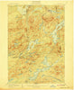 Tupper Lake New York Historical topographic map, 1:62500 scale, 15 X 15 Minute, Year 1907