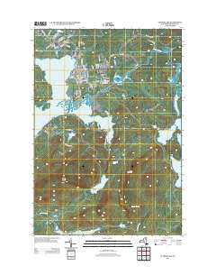 Tupper Lake New York Historical topographic map, 1:24000 scale, 7.5 X 7.5 Minute, Year 2013