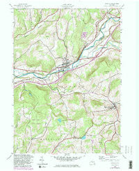 Unadilla New York Historical topographic map, 1:24000 scale, 7.5 X 7.5 Minute, Year 1943