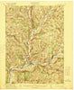 Unadilla New York Historical topographic map, 1:62500 scale, 15 X 15 Minute, Year 1918