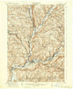 Unadilla New York Historical topographic map, 1:62500 scale, 15 X 15 Minute, Year 1918