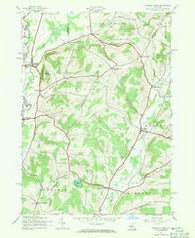 Unadilla Forks New York Historical topographic map, 1:24000 scale, 7.5 X 7.5 Minute, Year 1943