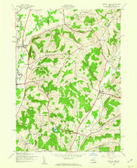 Unadilla Forks New York Historical topographic map, 1:24000 scale, 7.5 X 7.5 Minute, Year 1943