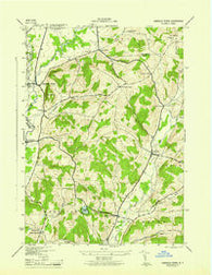 Unadilla Forks New York Historical topographic map, 1:31680 scale, 7.5 X 7.5 Minute, Year 1945