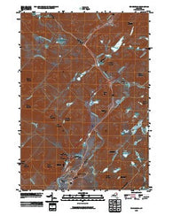 Underwood New York Historical topographic map, 1:24000 scale, 7.5 X 7.5 Minute, Year 2010