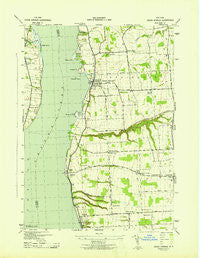 Union Springs New York Historical topographic map, 1:31680 scale, 7.5 X 7.5 Minute, Year 1943