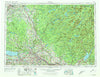 Utica New York Historical topographic map, 1:250000 scale, 1 X 2 Degree, Year 1962