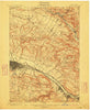 Utica New York Historical topographic map, 1:62500 scale, 15 X 15 Minute, Year 1900