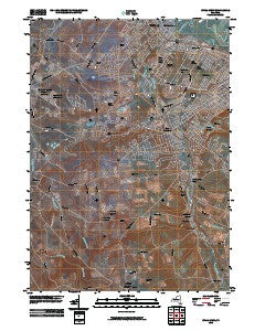 Utica West New York Historical topographic map, 1:24000 scale, 7.5 X 7.5 Minute, Year 2010