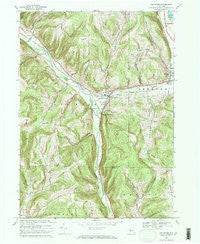 Van Etten New York Historical topographic map, 1:24000 scale, 7.5 X 7.5 Minute, Year 1969