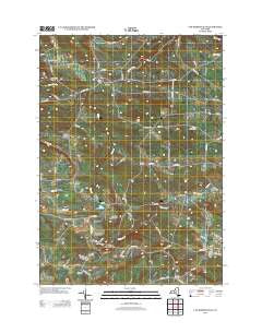 Van Hornesville New York Historical topographic map, 1:24000 scale, 7.5 X 7.5 Minute, Year 2013