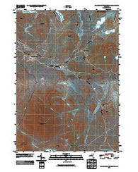 Vanderwhacker Mountain New York Historical topographic map, 1:24000 scale, 7.5 X 7.5 Minute, Year 2010