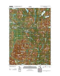 Vanderwhacker Mountain New York Historical topographic map, 1:24000 scale, 7.5 X 7.5 Minute, Year 2013