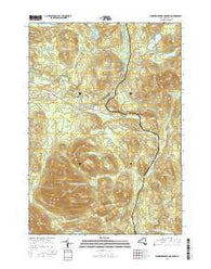 Vanderwhacker Mountain New York Current topographic map, 1:24000 scale, 7.5 X 7.5 Minute, Year 2016