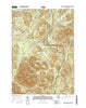 Vanderwhacker Mountain New York Current topographic map, 1:24000 scale, 7.5 X 7.5 Minute, Year 2016