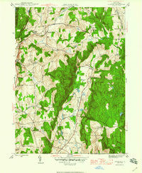 Verbank New York Historical topographic map, 1:24000 scale, 7.5 X 7.5 Minute, Year 1946
