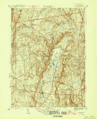Verbank New York Historical topographic map, 1:31680 scale, 7.5 X 7.5 Minute, Year 1946