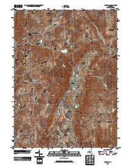 Verbank New York Historical topographic map, 1:24000 scale, 7.5 X 7.5 Minute, Year 2010