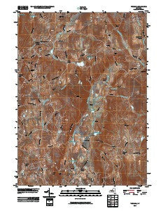 Verbank New York Historical topographic map, 1:24000 scale, 7.5 X 7.5 Minute, Year 2010