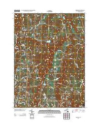 Verbank New York Historical topographic map, 1:24000 scale, 7.5 X 7.5 Minute, Year 2013