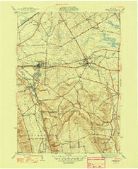 Vernon New York Historical topographic map, 1:31680 scale, 7.5 X 7.5 Minute, Year 1948