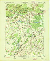 Verona New York Historical topographic map, 1:24000 scale, 7.5 X 7.5 Minute, Year 1948