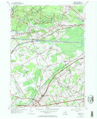 Verona New York Historical topographic map, 1:24000 scale, 7.5 X 7.5 Minute, Year 1955