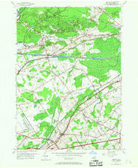 Verona New York Historical topographic map, 1:24000 scale, 7.5 X 7.5 Minute, Year 1955