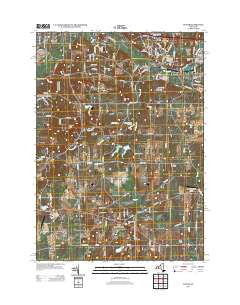 Victor New York Historical topographic map, 1:24000 scale, 7.5 X 7.5 Minute, Year 2013
