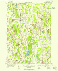 Victory New York Historical topographic map, 1:24000 scale, 7.5 X 7.5 Minute, Year 1954