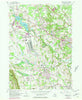 Voorheesville New York Historical topographic map, 1:24000 scale, 7.5 X 7.5 Minute, Year 1954