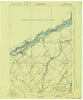 Waddington New York Historical topographic map, 1:62500 scale, 15 X 15 Minute, Year 1905