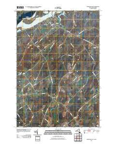 Waddington New York Historical topographic map, 1:24000 scale, 7.5 X 7.5 Minute, Year 2011