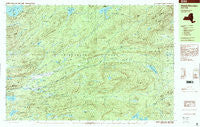 Wakely Mountain New York Historical topographic map, 1:25000 scale, 7.5 X 15 Minute, Year 1997