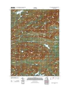 Wakely Mountain New York Historical topographic map, 1:24000 scale, 7.5 X 7.5 Minute, Year 2013