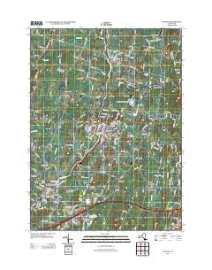 Walden New York Historical topographic map, 1:24000 scale, 7.5 X 7.5 Minute, Year 2013