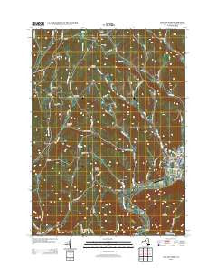 Walton West New York Historical topographic map, 1:24000 scale, 7.5 X 7.5 Minute, Year 2013